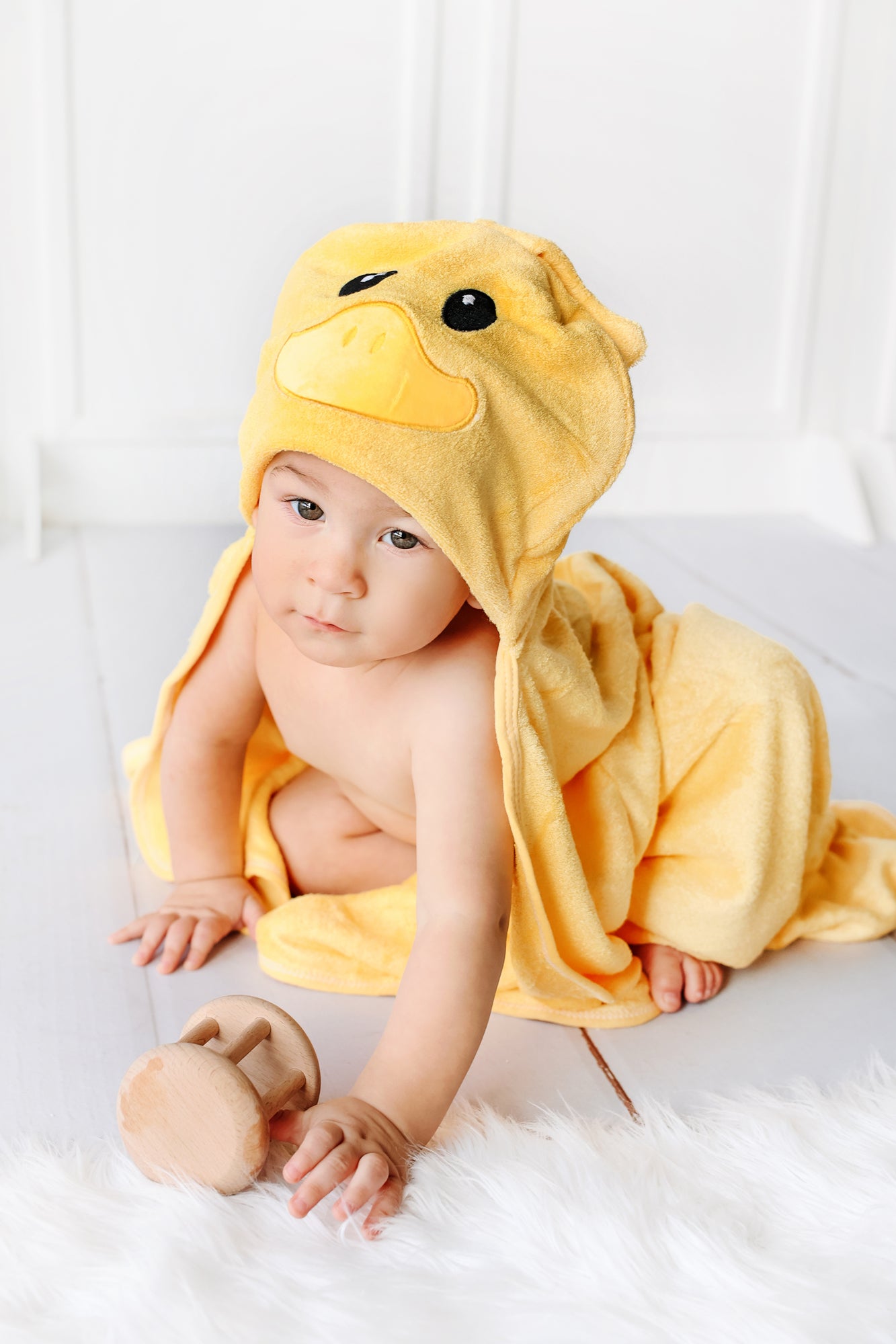 Ducky toalla con capucha