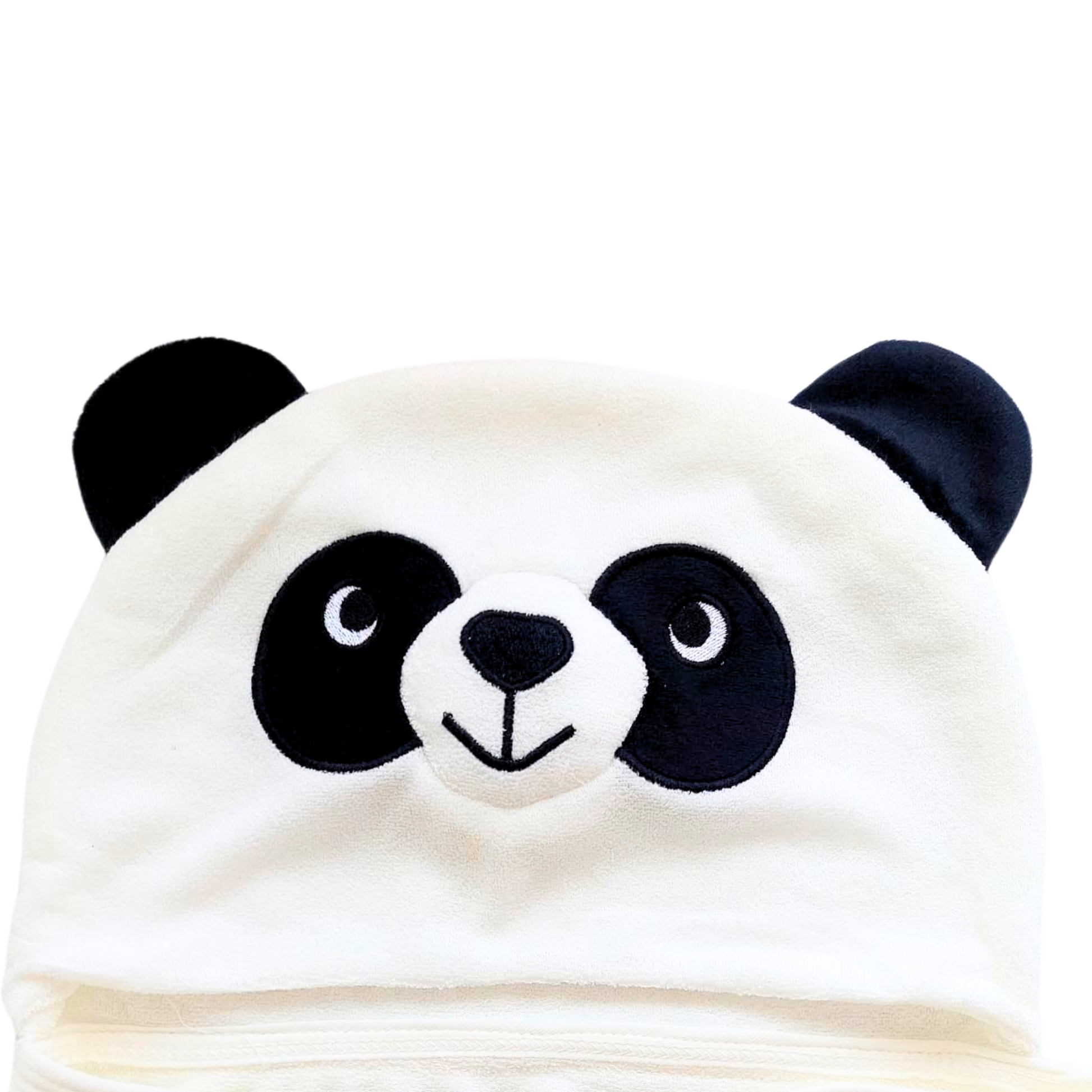 Dulce panda toalla con capucha