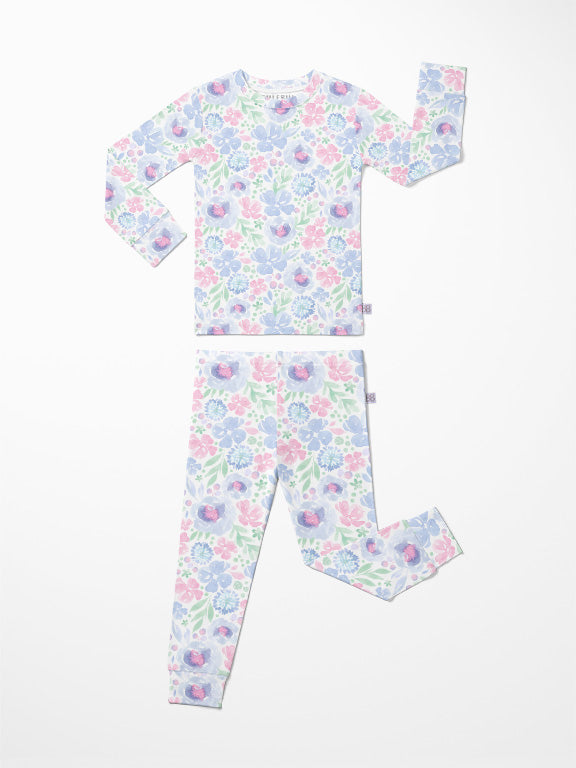 Lila Bloom pijama de dos piezas hecho de bambú