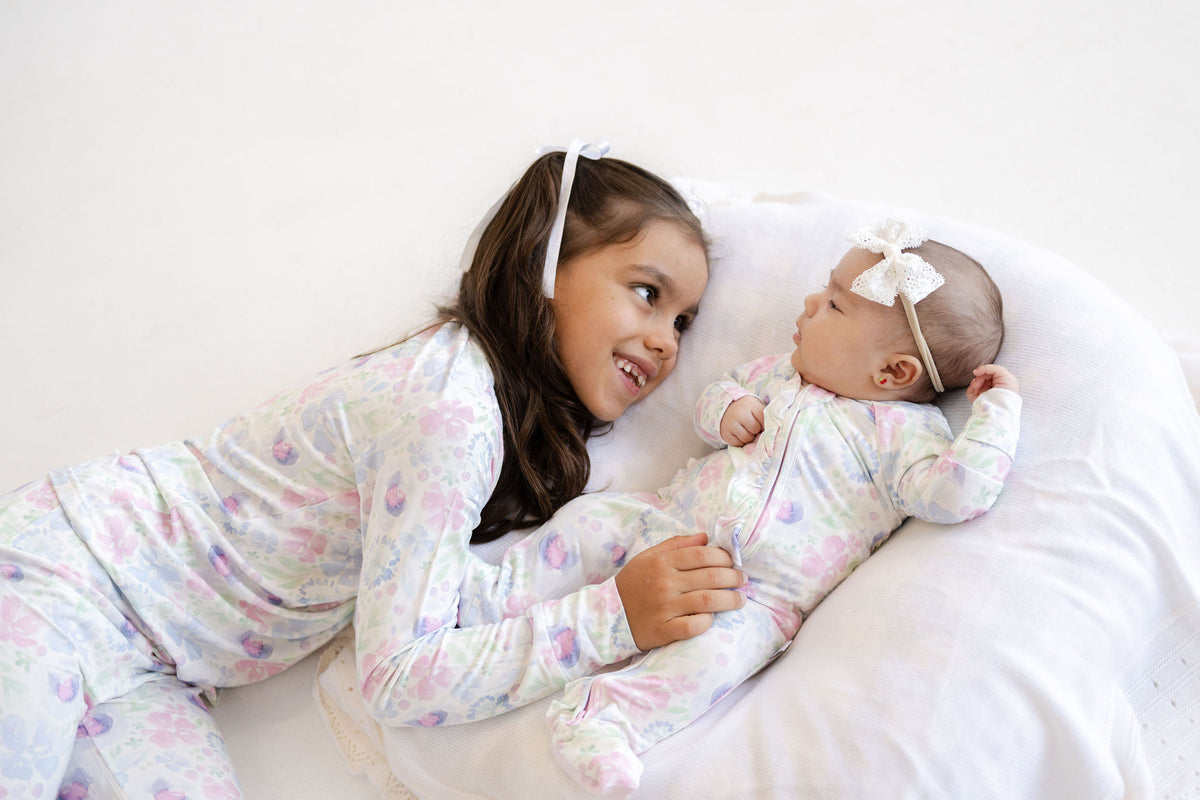 Lila Bloom pijama de dos piezas hecho de bambú