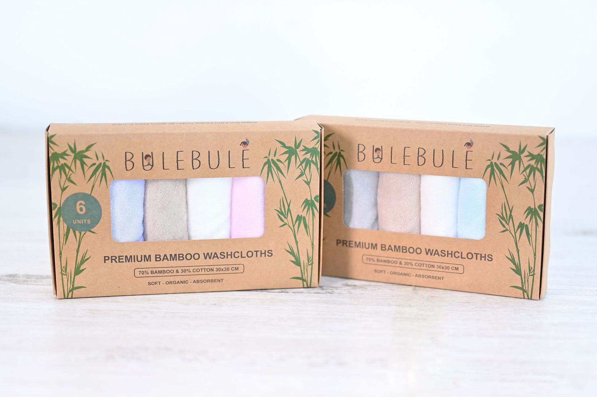 Set de 6 Washcloths