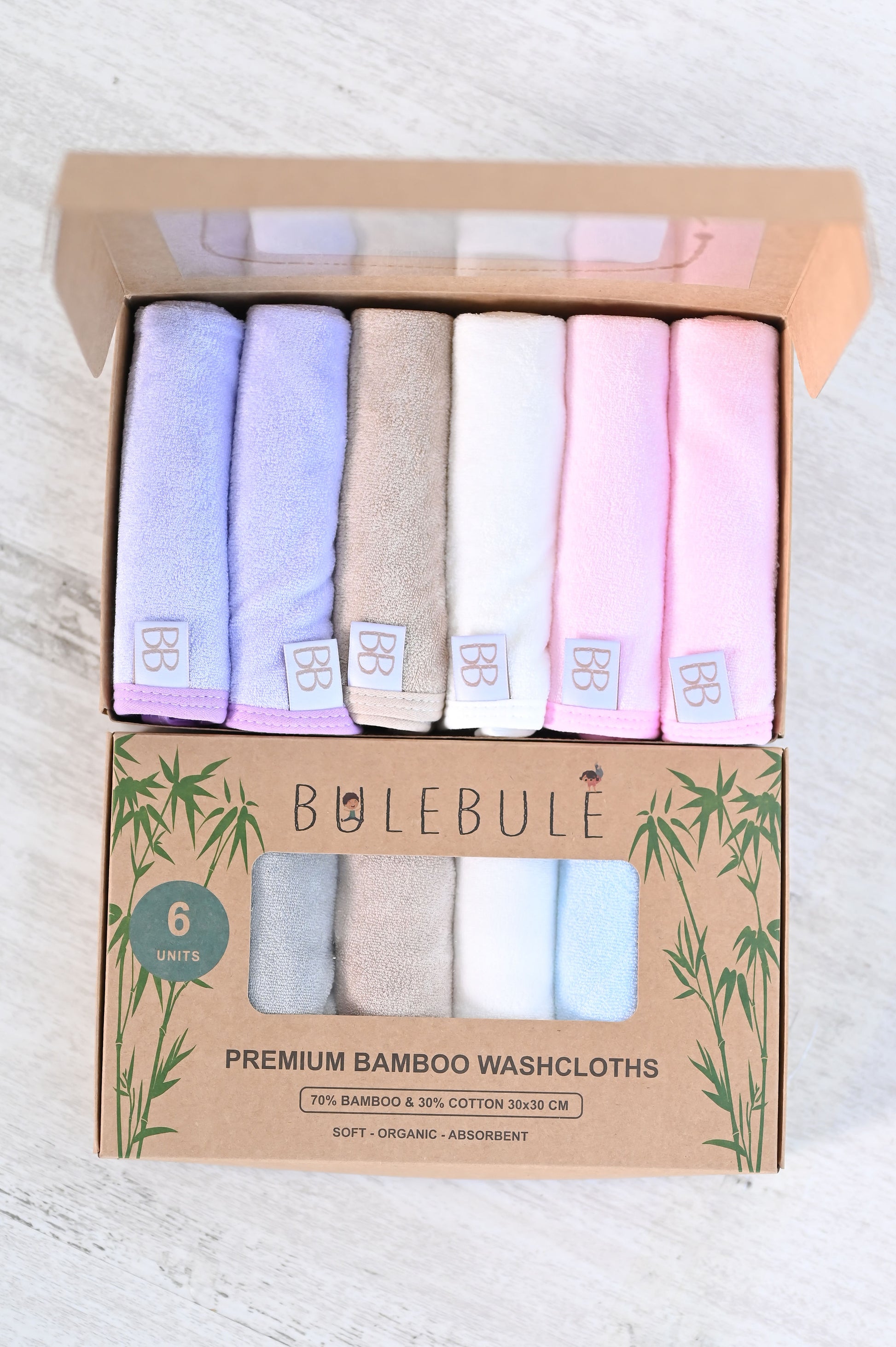 Set de 6 Washcloths
