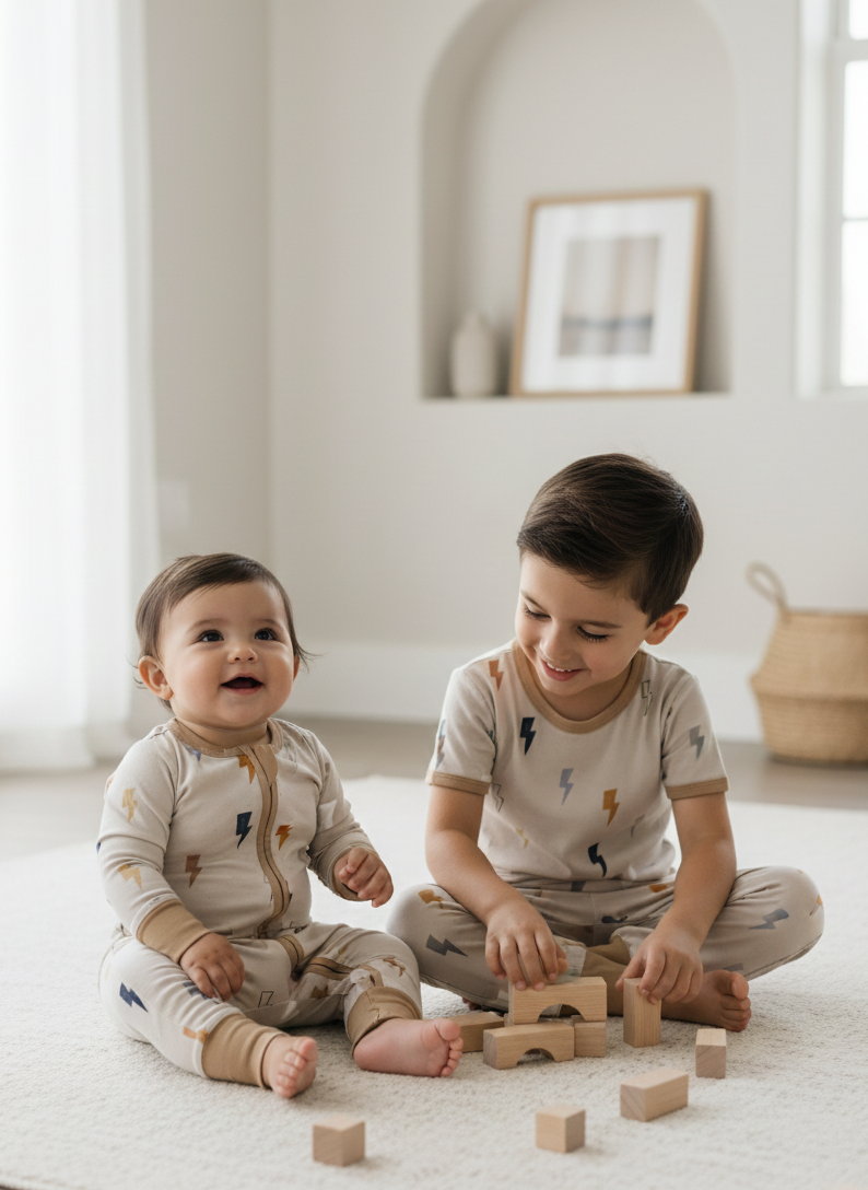 Rayitos enterizo de bambú doble cierre