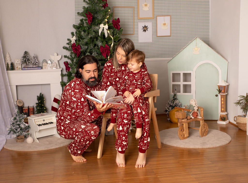 Santa stop here set pijama de Hombre