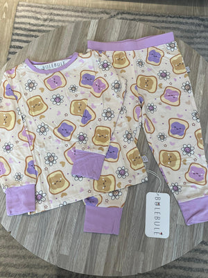 Peanut Jelly  pijama de dos piezas hecho de bambú