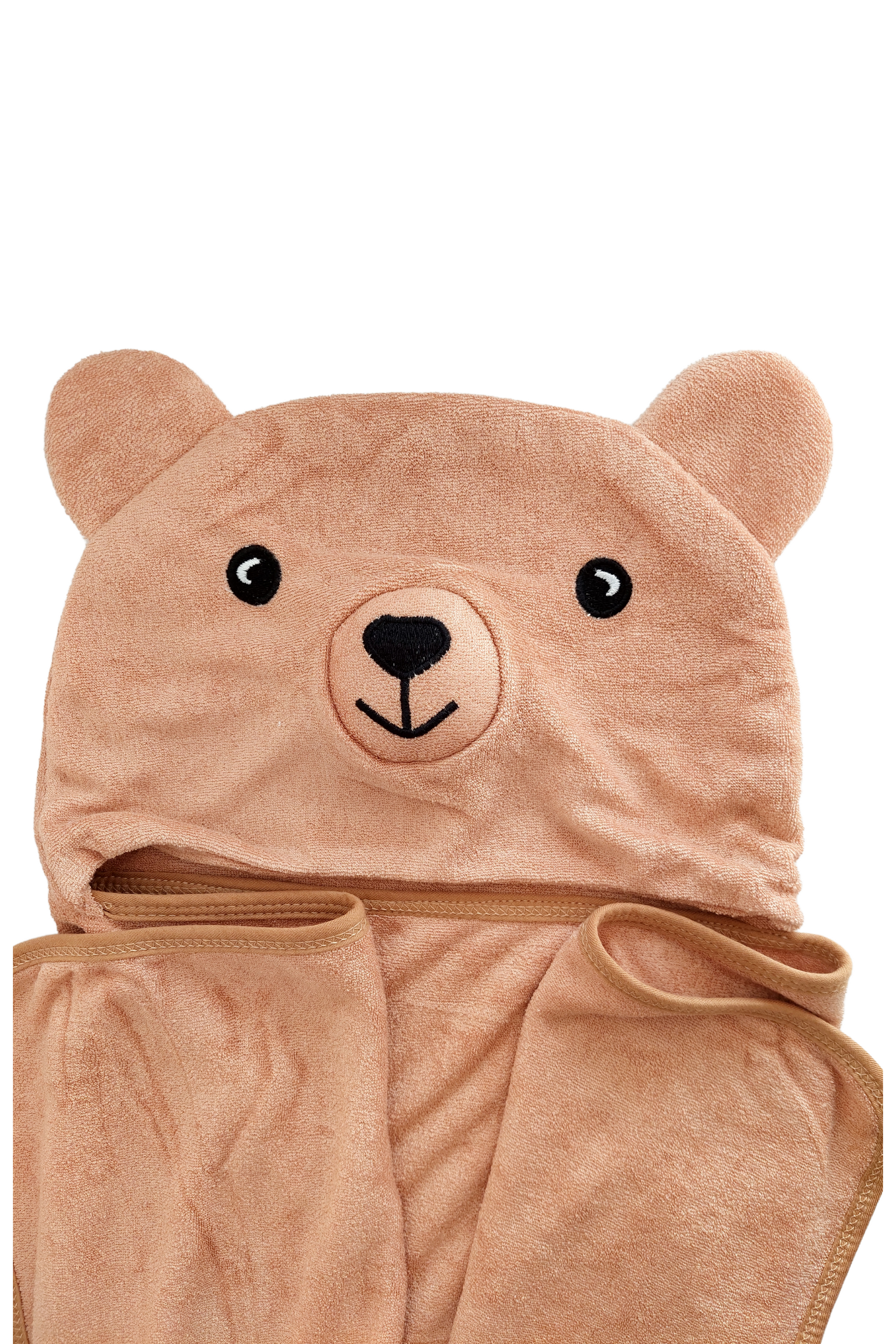 Oso cariñoso toalla con capucha