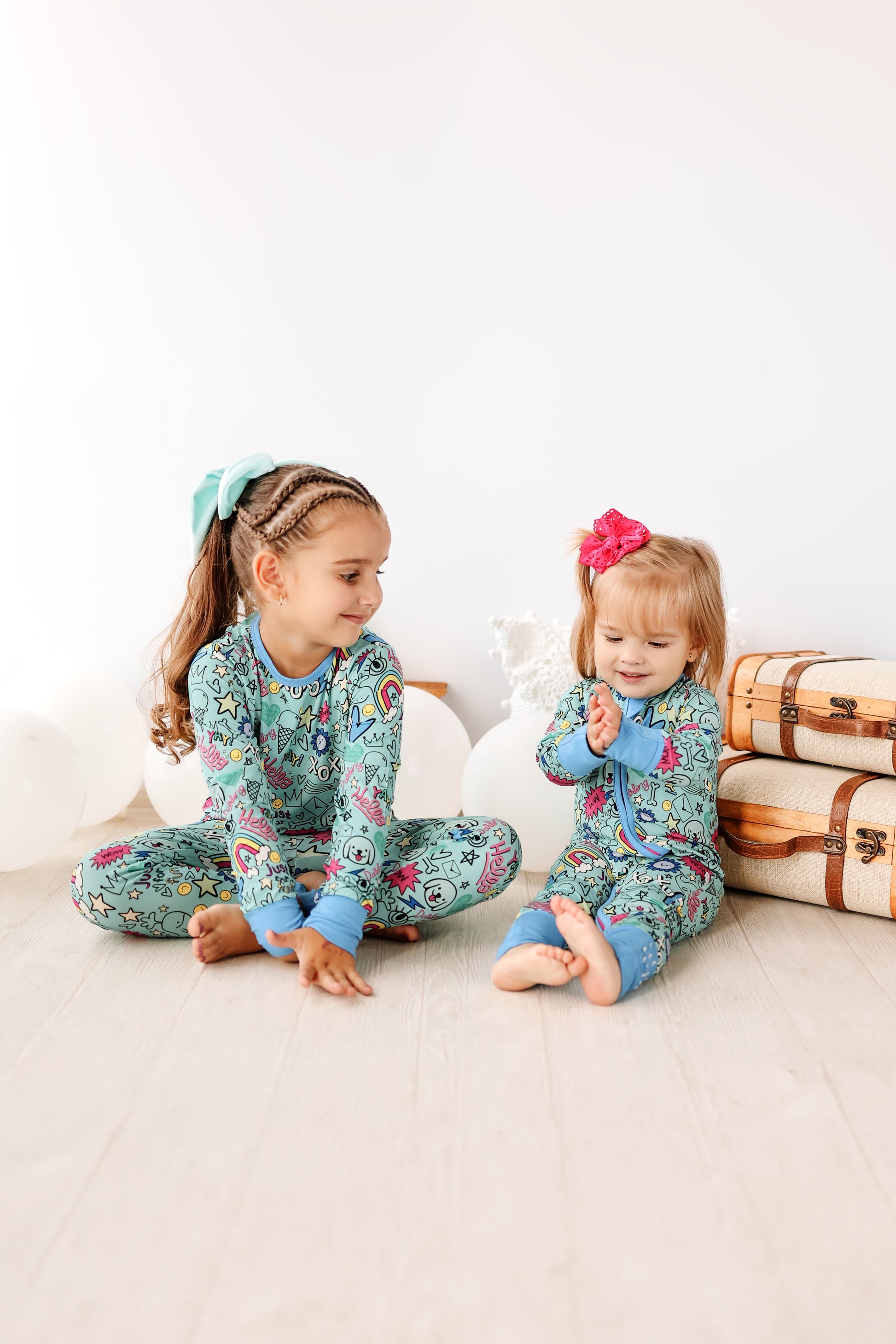 Just for fun Enterizo de bambú doble cierre – Bulebule Kids