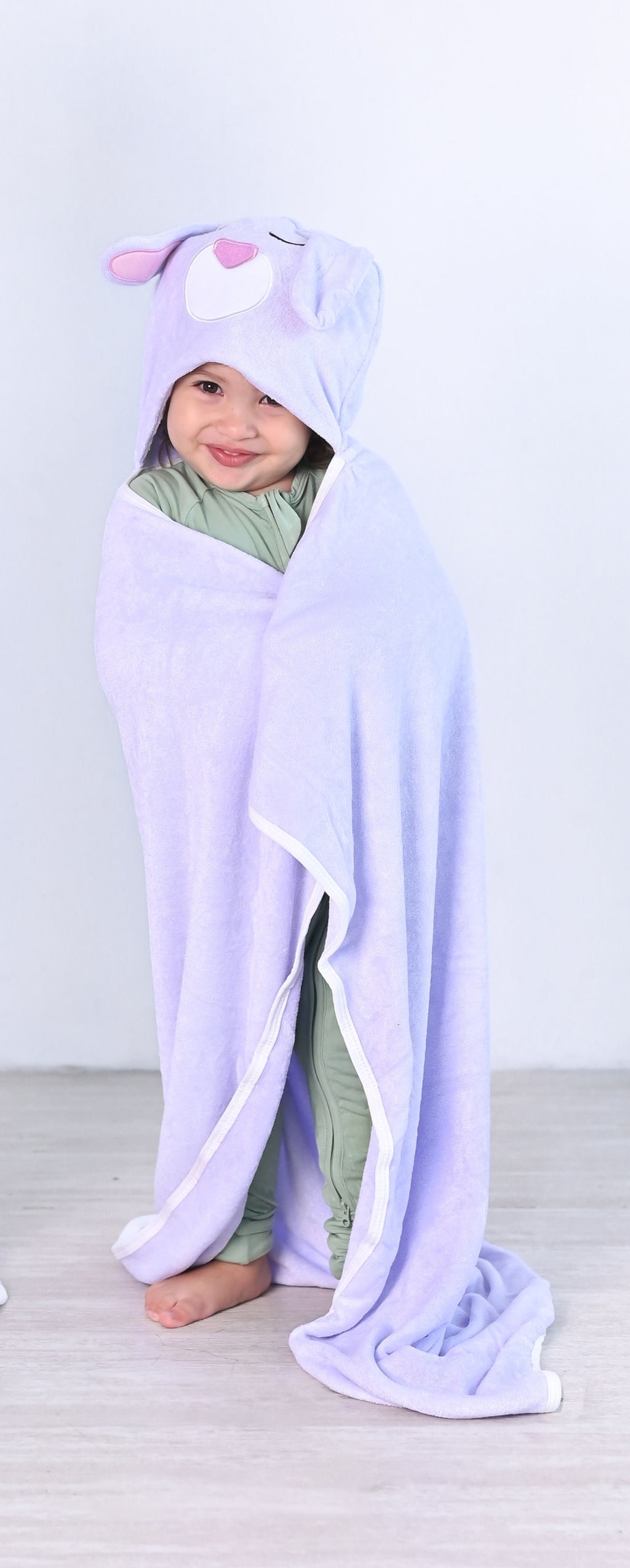 Bunny toalla con capucha